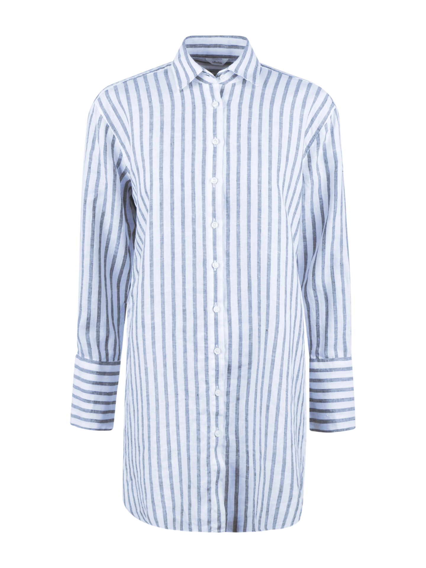 Stenströms Saga Blå Randig Skjorta | Dam | Damskjortor & Blusar | Oversize | Storlek: 34 | Blå | Lång Ärm