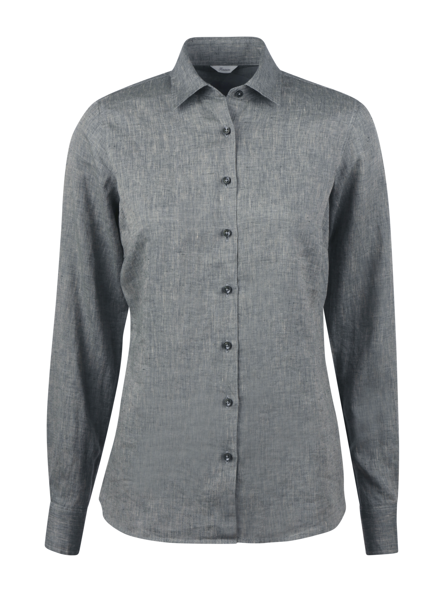 Stenströms Sofie Grønn linskjorte | Dame | Dameskjorter & Bluser | Feminine | Størrelse: 46 | Grønn | Solid | Lange Ermer