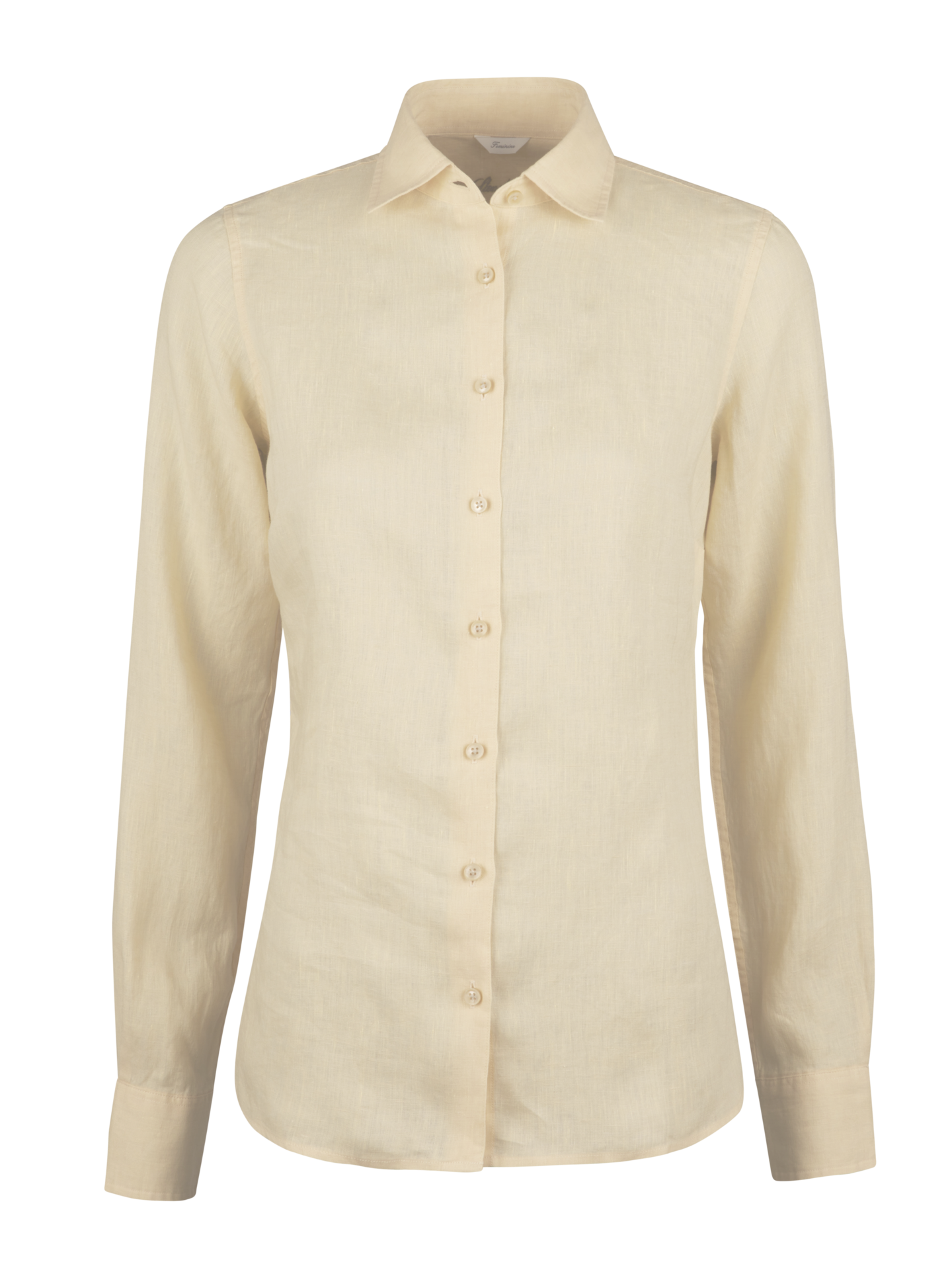 Stenströms Sofie Lys gul linskjorte | Dameskjorter & Bluser | Størrelse: 40 |