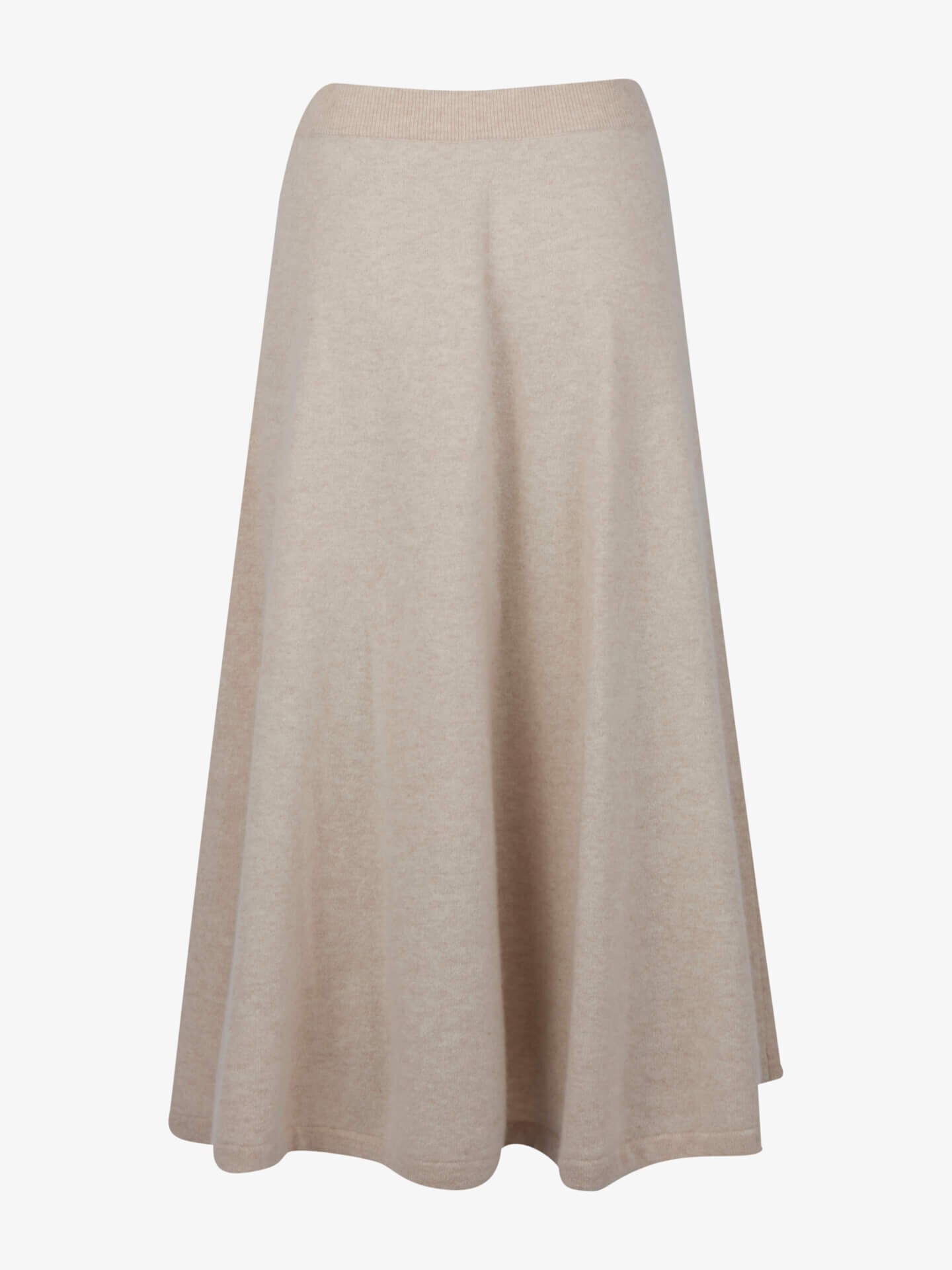 Stenströms Dru Beige Kashmir Kjol | Dam | Nederdelar | Storlek: S | Beige