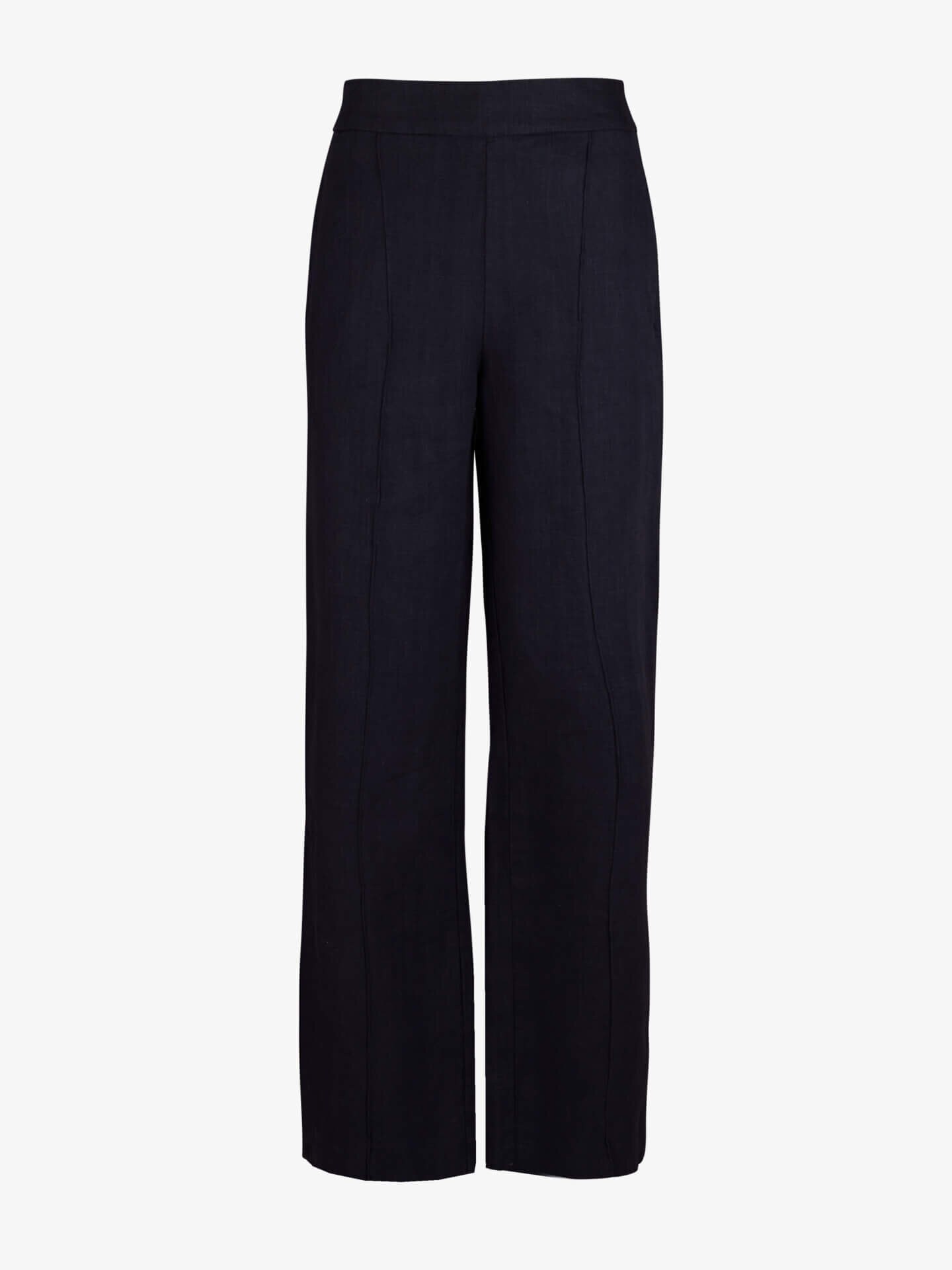 Stenströms Hilma Leinenhose, Navy blau | Damen | Größe: L | Navy blau