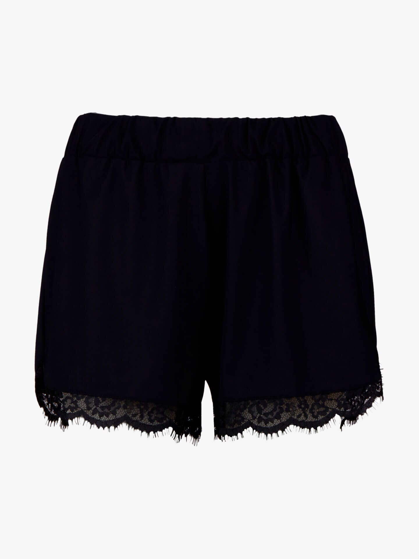 Stenströms Disa Svarta Pyjamasshorts | Dam | Nederdelar | Toppar | Storlek: XL | Svart