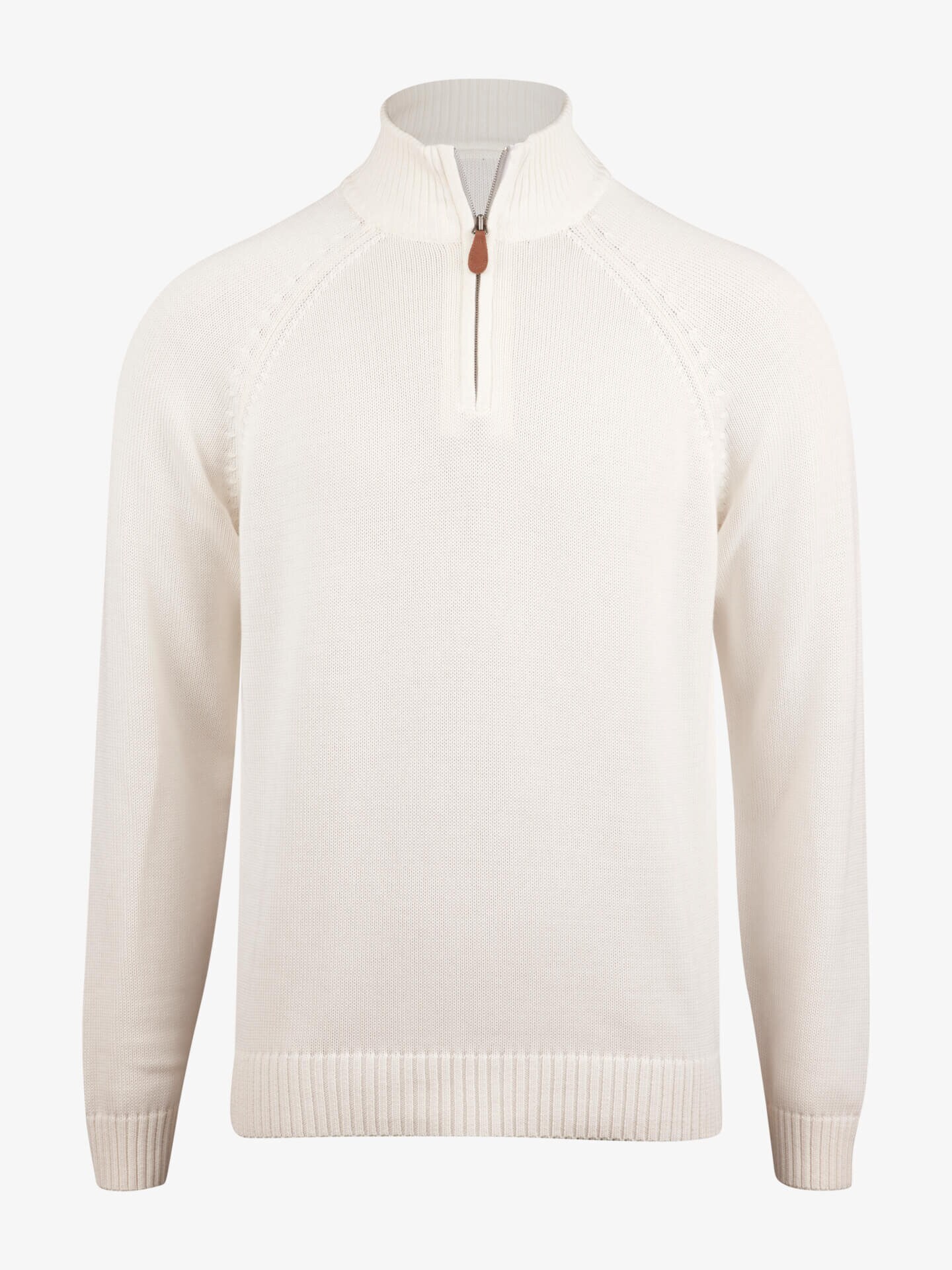 Stenströms Off-White Struktur Half Zip | Herr | Herrtröjor & Stickat | Storlek: M | Offwhite