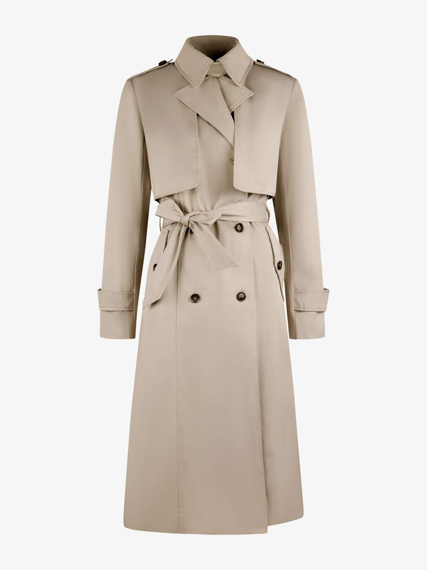Stenströms Everly Beige Trenchcoat | Dam | Ytterplagg | Storlek: M | Beige | Enfärgad | Lång Ärm