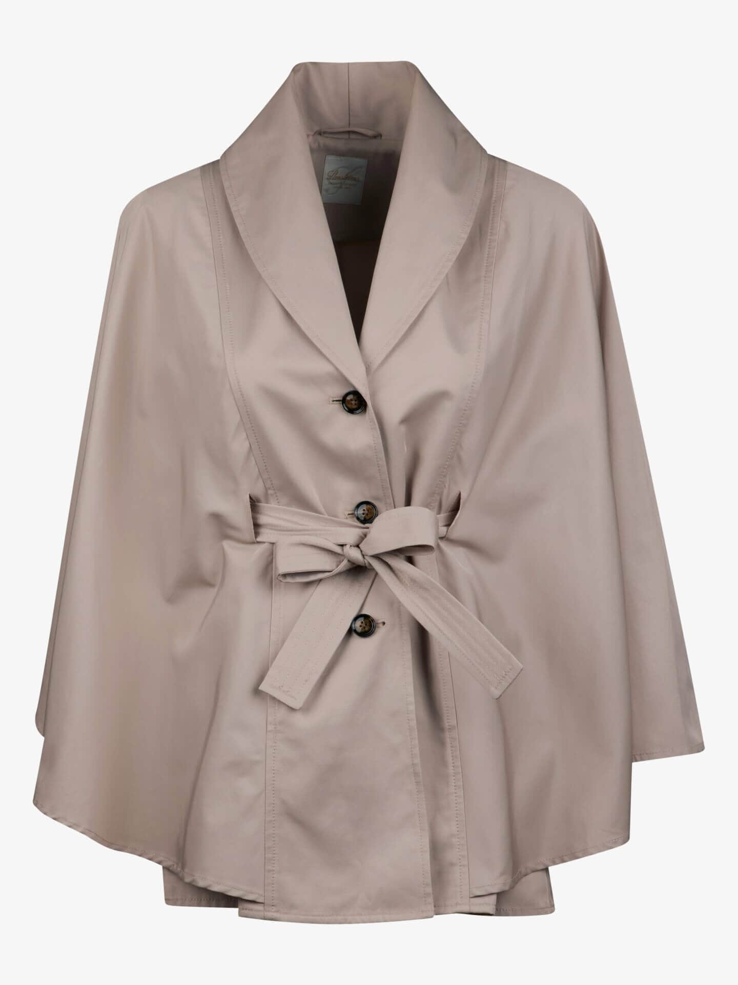 Stenströms Enny Beige Poncho | Dam | Ytterplagg | Storlek: L | Beige