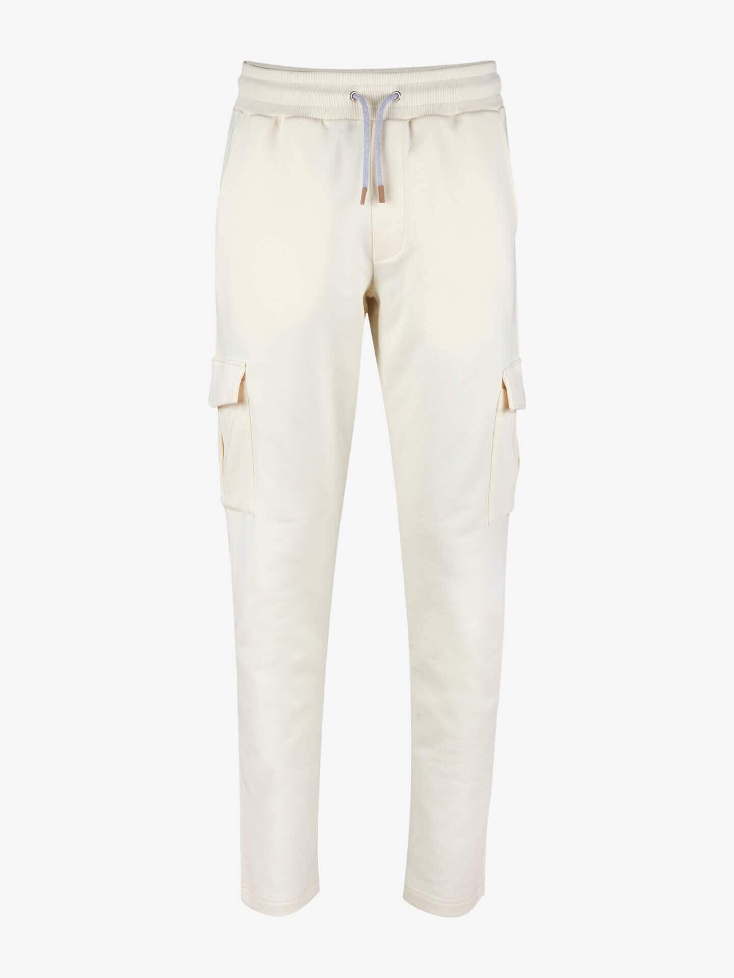 Stenströms Off-White Bomullsjersey Cargo Byxa | Herr | Storlek: M | Offwhite
