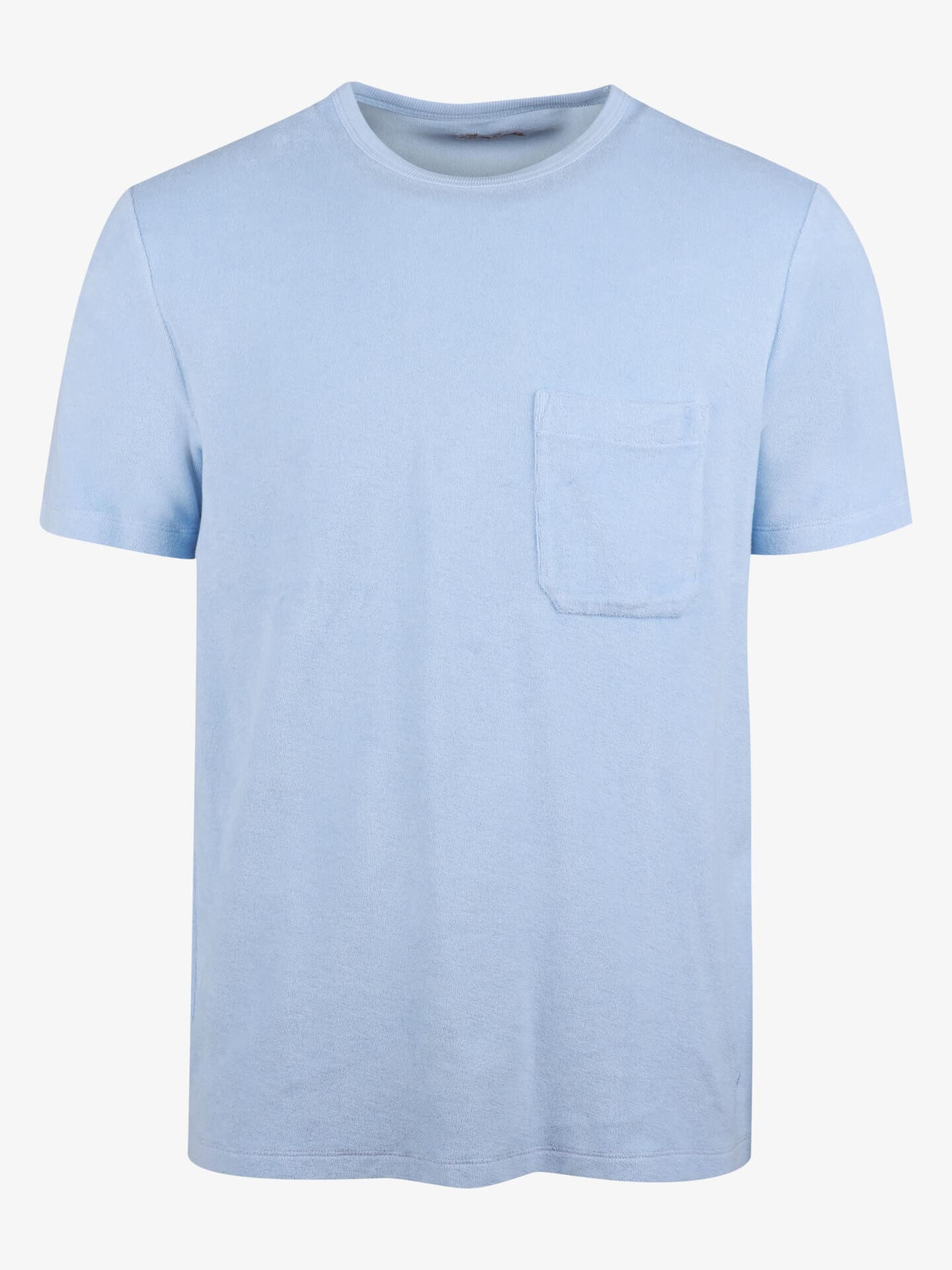 Stenströms Lyse blå Frottéskjorte | Herre | Poloskjorter & T-skjorter | Størrelse: XL | Lyse blå | Kort Erm