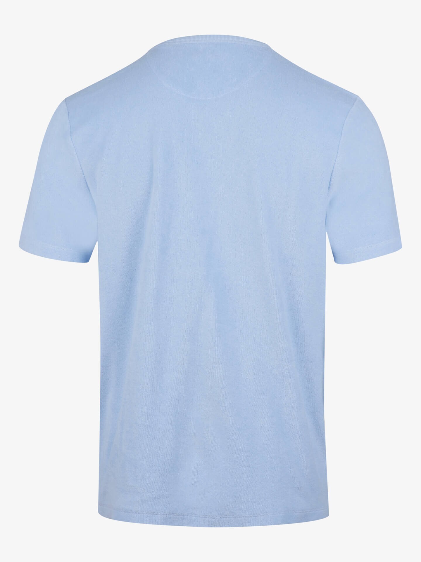 【関税&送料込】Stone  T-shirts and Polos Blue Light blue Terry T-shirt | Stenstromsoutlet.com