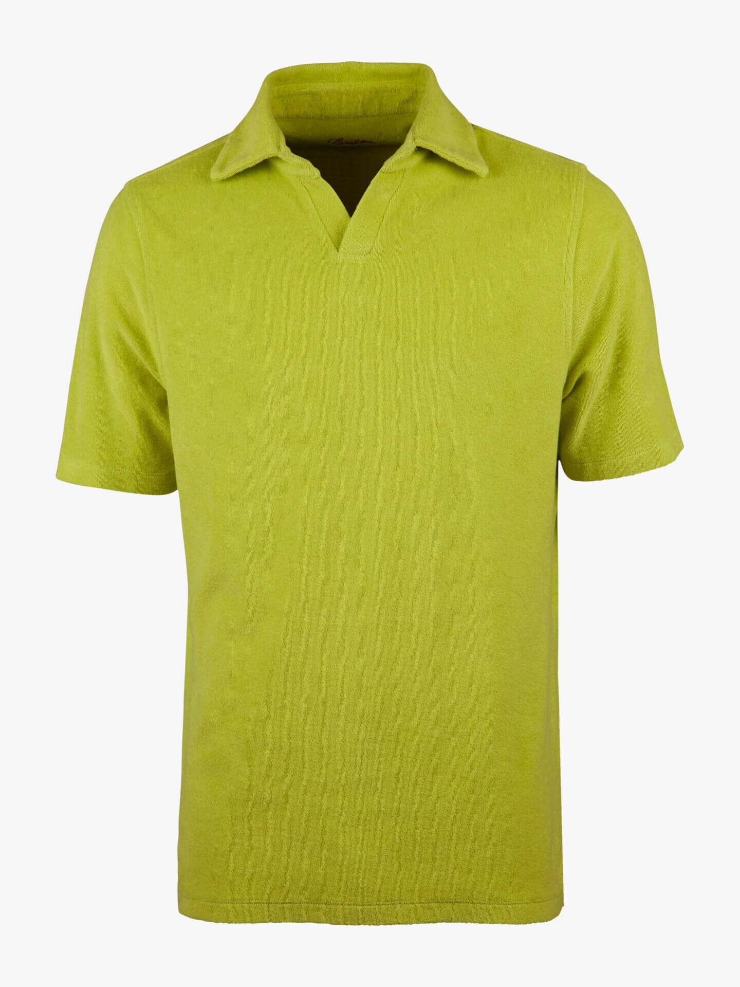 Stenströms Ljusgrön Frotté Pikétröja | Herr | Pikéer & T-shirts | Storlek: 3XL | Ljusgrön
