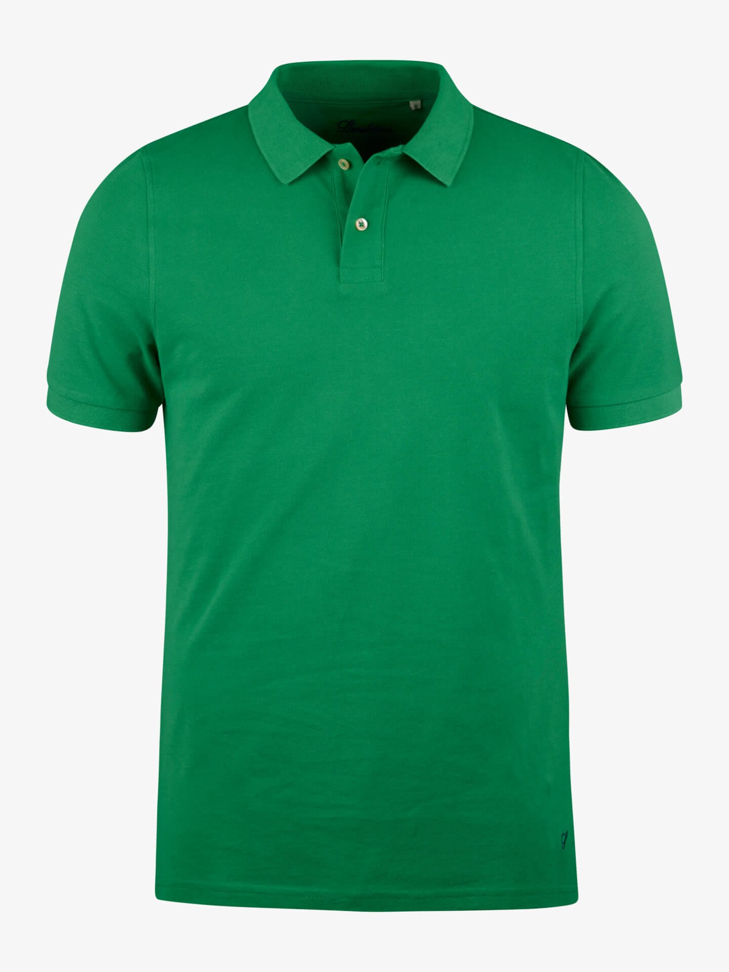 Stenströms Grön Pikétröja | Herr | Pikéer & T-shirts | Storlek: L | Grön | Enfärgad | Kort Ärm