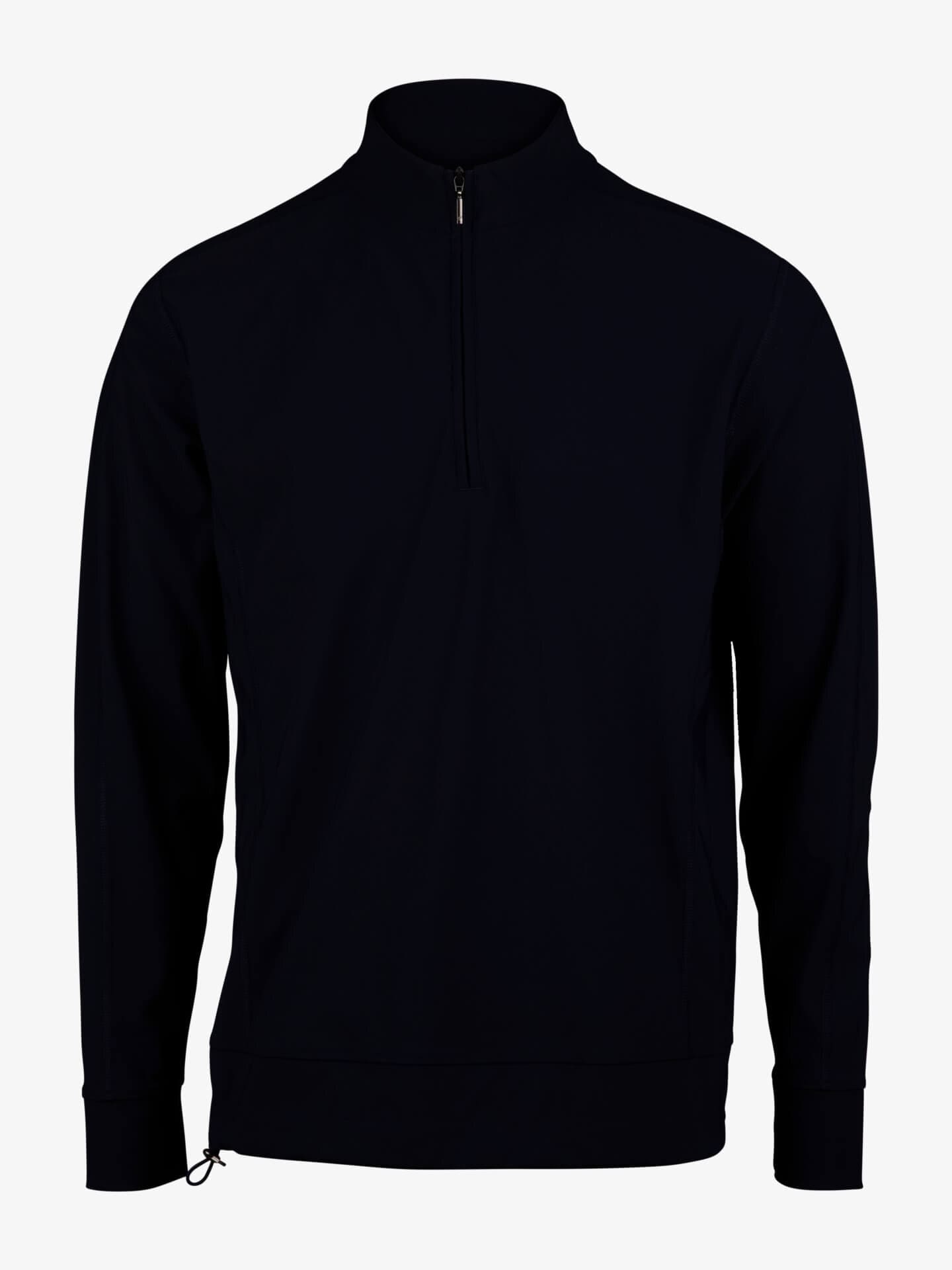 Stenströms Marinblå Leisure Half Zip Jacka | Herr | Jackor & Kavajer | Storlek: S | Marinblå | Enfärgad | Lång Ärm