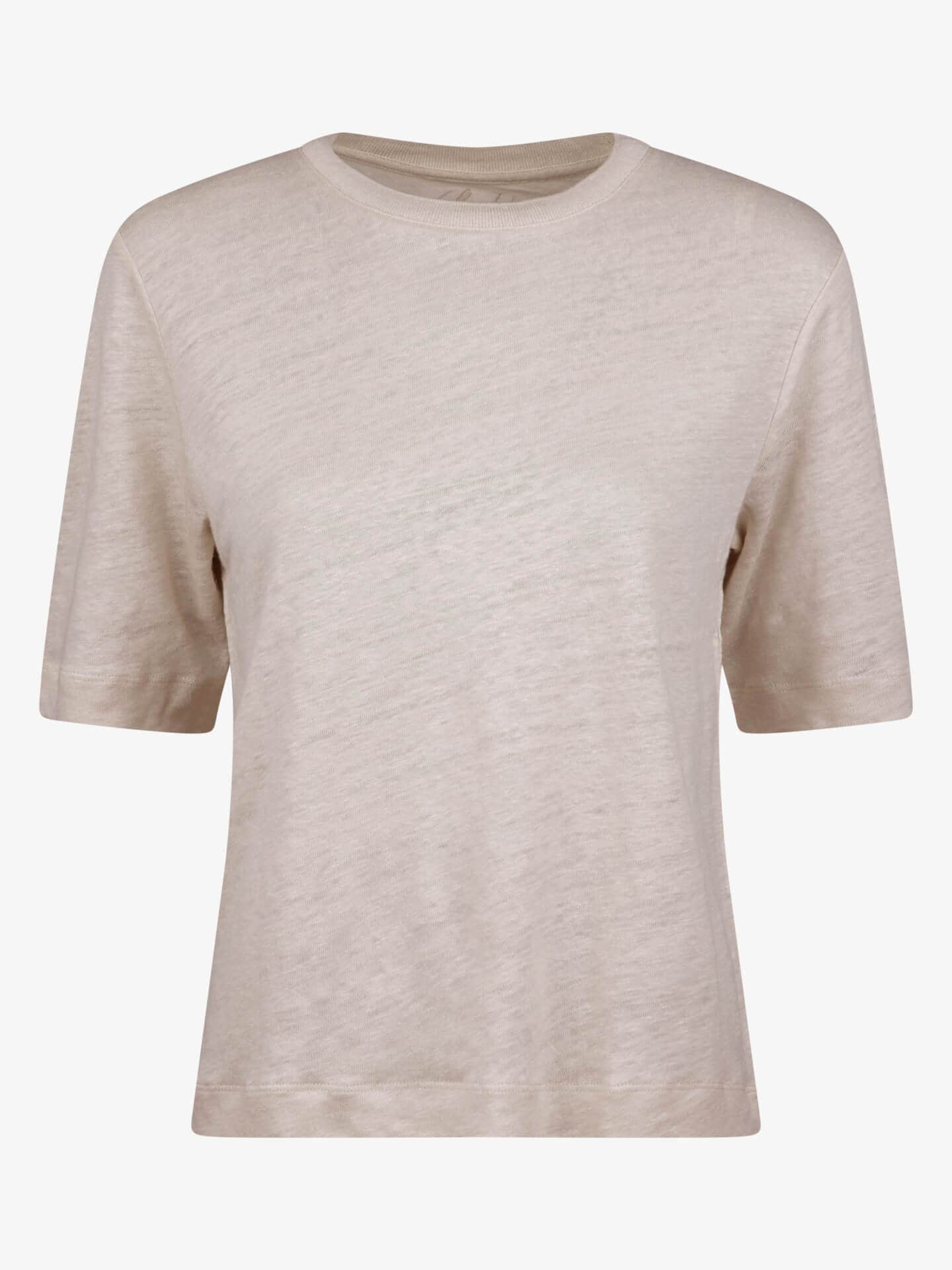 Stenströms Helmi Offwhite Linnetop | Dam | Toppar | Storlek: XS | Offwhite | Enfärgad | Kort Ärm