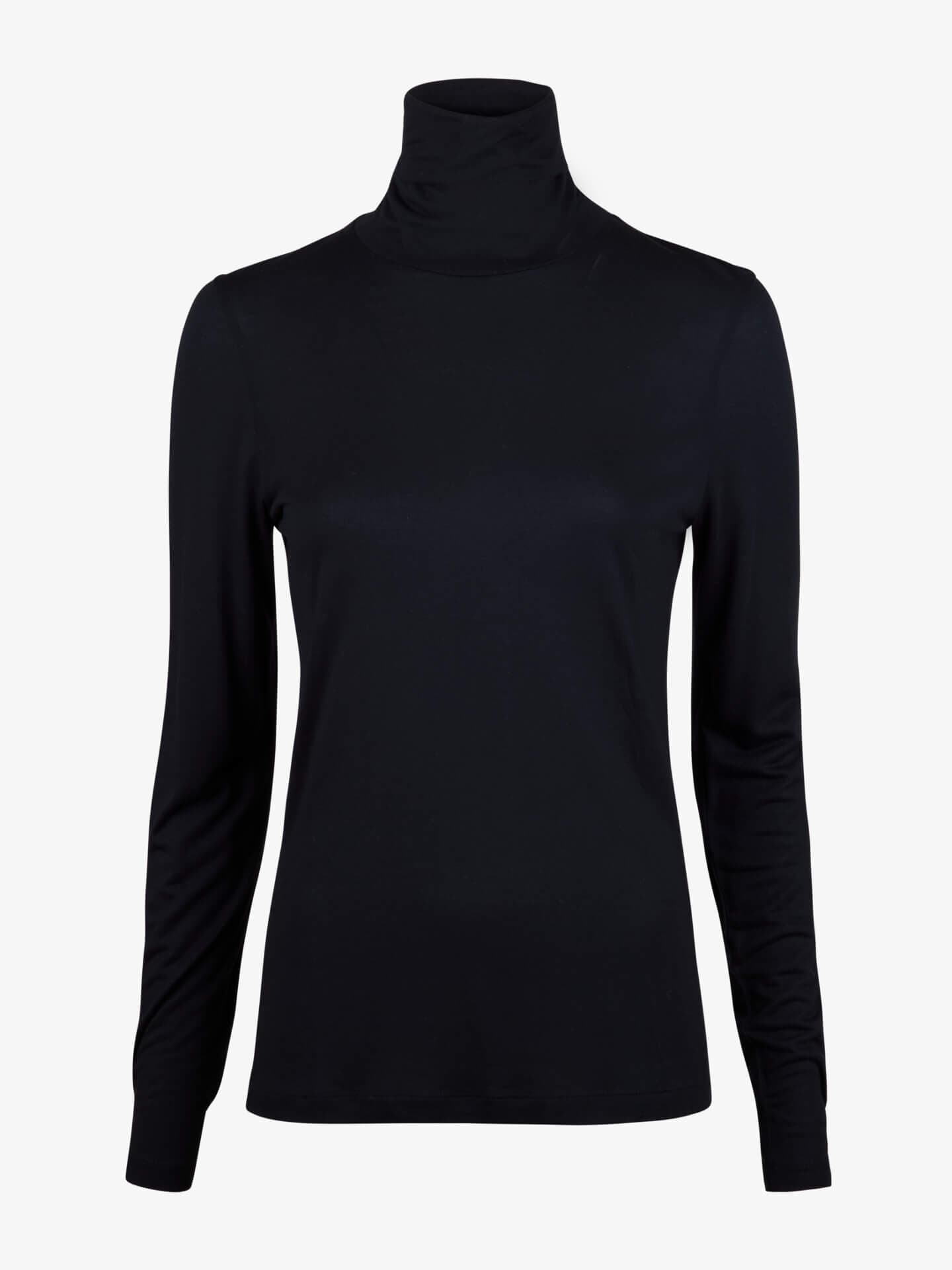 Stenströms Islay Svart Jersey Polotröja | Dam | Toppar | Storlek: XXL | Svart | Enfärgad