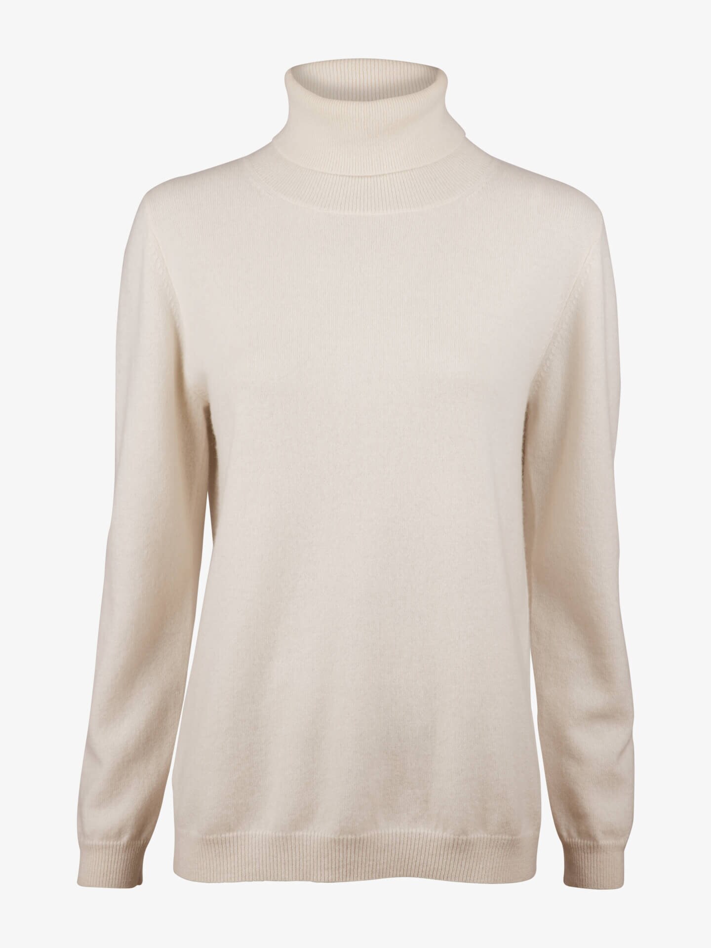 Susanna Weißer Kaschmir-Rollkragenpullover