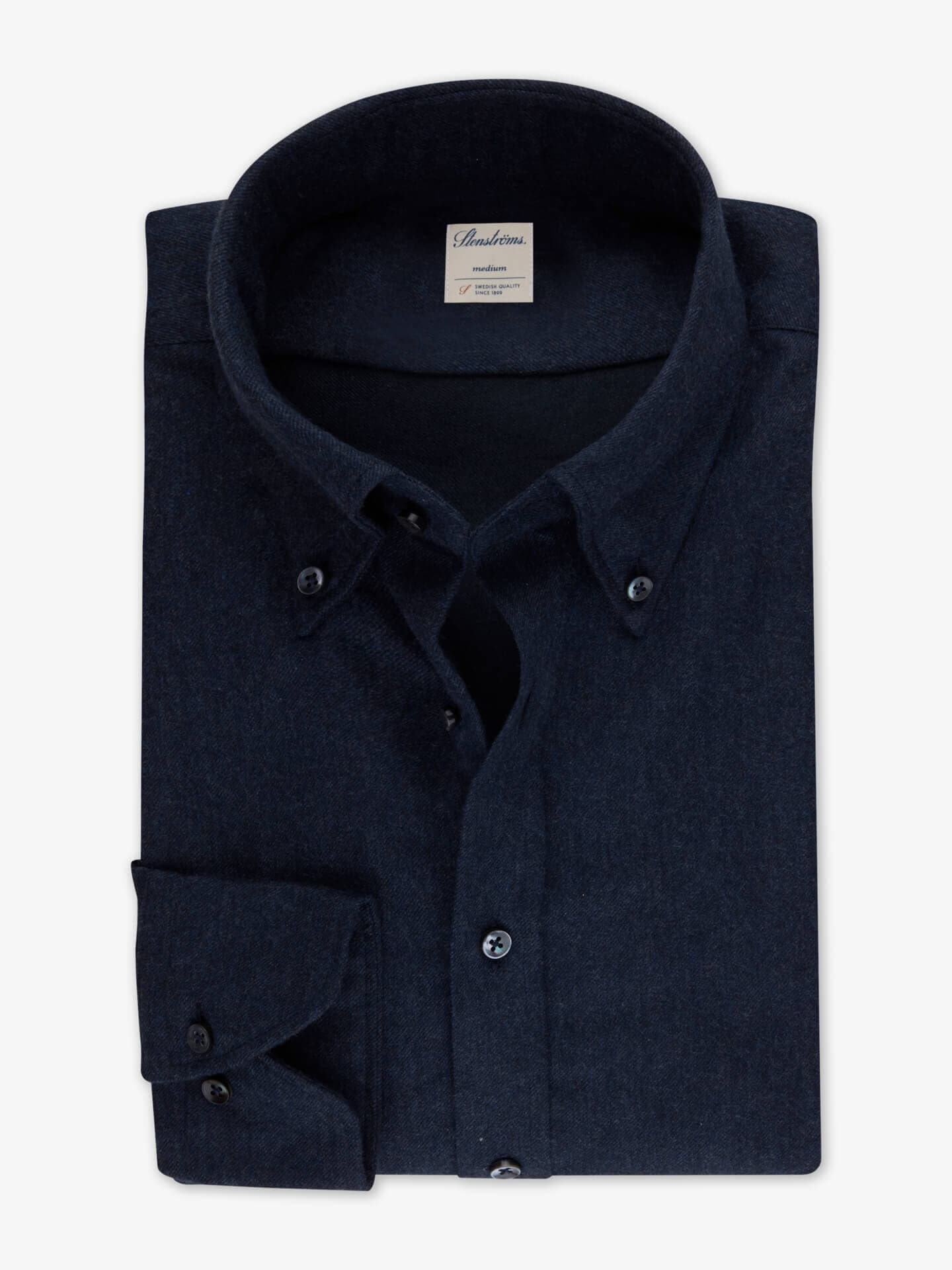 Navy Flannel Shirt (placeholder)