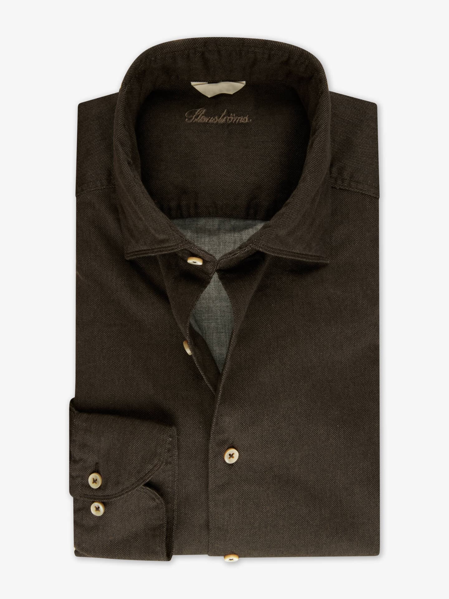 Dark brown Oxford Shirt (placeholder)