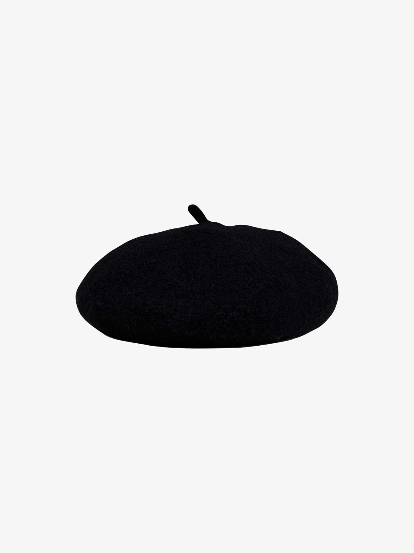 Urban Outfitters Black wool Barret factory hat